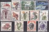 MONACO N° 537A/545  de 1960/5 oblitérés 