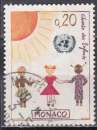 MONACO N° 602 de 1963 oblitéré 