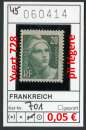 miniature France 1945 - Michel 701 -  Yvert 728 - ** mnh neuf - pli légere