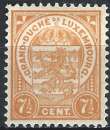 Luxembourg - 1907 - Y & T n° 94 - MH