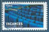 N°4042 / N°123 Vacances - écheveaux autoadhésif oblitéré