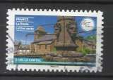 FRANCE 2024 T. Tourisme Fontaines CANTAL Cachet ROND