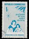 miniature République Dominicaine 1980 - Y&T B58 (o) Protection de l'enfance 