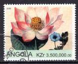 miniature ANGOLA 2000  LES FLEURS AQUATIQUES  OBLITERE