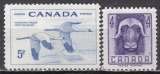 CANADA N° 279/280 de 1955 en série complète neuve** 