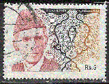 Pakistan  - YT  855 obl  - Mohammed Ali Jinnah (1994)
