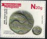 miniature Portugal 2020 Oblitéré Used Monnaie Romaine Asse As numismatique portugaise Y&T PT 4604 SU