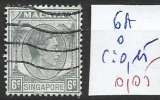SINGAPOUR 6A oblitéré côte 0.15 € 