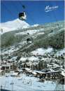 miniature Morzine (74), CPM, télécabines du Pleney, pointe de Ressachaux