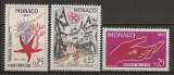   MONACO   ANNEE 1961 Y.T N°551-552-554 NEUF**