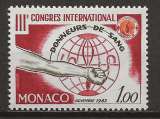   MONACO     ANNEE 1962 Y.T N°598 NEUF** 