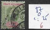 miniature MALACCA 87 oblitéré côte 25 € 