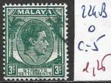miniature MALACCA 224B oblitéré côte 5 € 