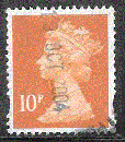 miniature Grande Bretagne  - YT  1964  obl  - Type Machin,  (1997)