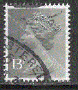 Grande Bretagne  - YT  903  obl  - Type Machin, TRACE DE PLI (1979)