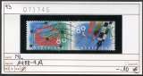 miniature Pays Bas 1993 - Michel 1488/1489 A -  Yvert  -  oo oblit. - paire