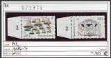 miniature Pays Bas 1981 - Michel 1186-1187 -  Yvert  -  ** neuf mnh - avec borde 2
