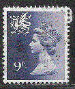 Grande Bretagne  - YT  851  obl  - Type Machin, Pays de Galles   (1978)