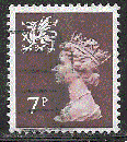 Grande Bretagne  - YT  848  obl  - Type Machin, Pays de Galles   (1978)