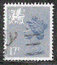 Grande Bretagne  - YT  1156  obl  - Type Machin, Pays de Galles   (1984)