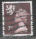 Grande Bretagne  - YT  846  obl  - Type Machin, Ecosse   (1978)