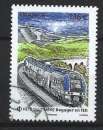 2022 FRANCE 5562 oblitéré, cachet rond, fête du timbre, train TER
