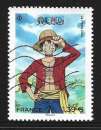 2025 FRANCE  oblitéré, BD, one piece