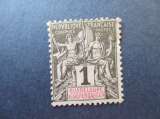 miniature Guadeloupe y & t 27 * 1892