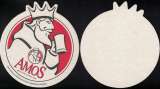 miniature France SB Sous Bock Beermat Beer Coaster Amos Brasseurs depuis 1868