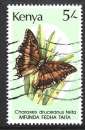 miniature Kenya 1988 - Y & T : 422 - Papillon