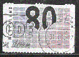 miniature Pays-Bas  - YT  1579  obl -  (1997)