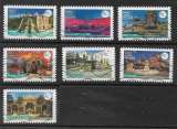 miniature France 2024 oblitéré YT fontaines 7 valeurs