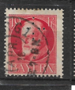 miniature bavière oblitéré YT 96