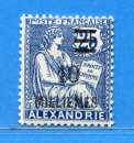 miniature Réf-125 - ALEXANDRIE > N° 70 .*.  --  Dos Visible MH .*. 
