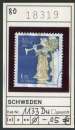 miniature Suède 1980 - Michel 1133 Du - oo oblit. - 