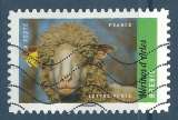 miniature YT 1395 autocollant - Brebis mérinos d'Arles - animaux de la ferme