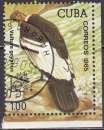 miniature CUBA timbre du bloc feuillet n° 89 de 1985 oblitéré à 10%