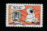 miniature France timbre n° 3957 ou 90 ob année 2006  série Sourires Chien Cubitus