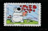 miniature France timbre n° 3959 ou 92 ob année 2006  série Sourires Chien Cubitus