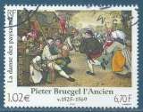 N°3369 Bruegel l'Ancien oblitéré