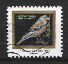 2025 FRANCE Adhésif 2534 oblitéré, oiseau, pinson