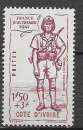 miniature Côte d'Ivoire - 1941 - YT  n° 164 **
