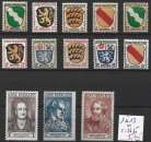 miniature ALLEMAGNE OCCUPATION FRANCAISE 1 à 13 ** côte 26.25 € 