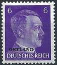 Russie - Guerre de 1941-45 - Ostland - 1941 - Y & T n° 25 - MH (aminci)