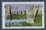 N°3819 Mégalithes de Carnac oblitéré