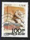 miniature 2022 FRANCE 5564 oblitéré, Lion de Belfort