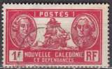 Nelle CALEDONIE N° 154A de 1928 oblitéré