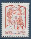 N°4770 Marianne de Ciappa et Kawena 1,00€ oblitéré