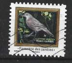 miniature 2025 FRANCE Adhesif 2531 oblitéré, oiseau, fauvette