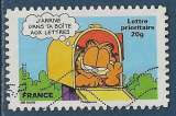 N°4280 / N°203 Garfield - J'arrive dans ta boîte aux lettres autoadhésif oblitéré